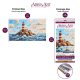 Main Bead Embroidery Kit Lighthouse Above the Waves