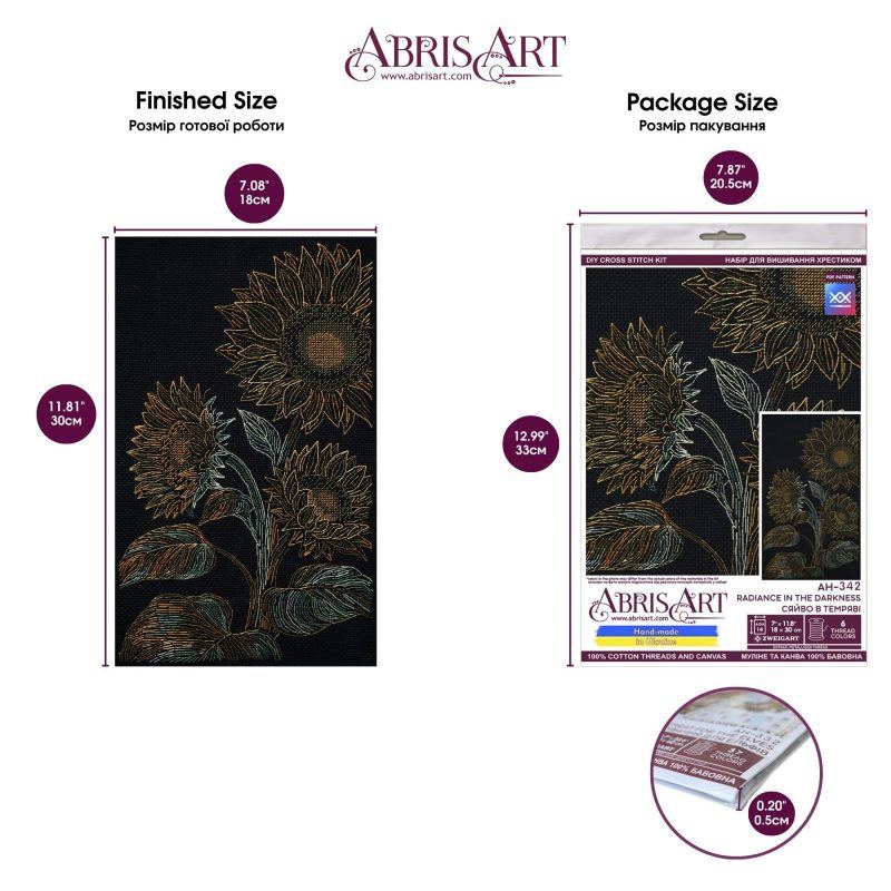 Cross-stitch kits Radiance in the Darkness