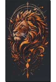 Main Bead Embroidery Kit The King of Beasts