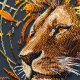 Main Bead Embroidery Kit The King of Beasts
