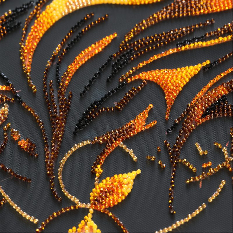 Main Bead Embroidery Kit The King of Beasts