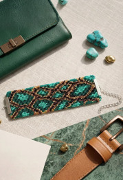Main Bead Embroidery Kit Collar “Serpentarium”