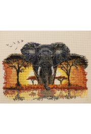 Cross-stitch kits Master of the Savannah