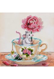 Mid-sized bead embroidery kit A touch of spring