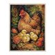 Cross-stitch kits Hen in the Yard