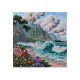 Mid-sized bead embroidery kit Blue Lagoon