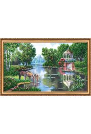 Main Bead Embroidery Kit Watering place