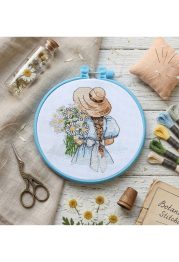 Cross-stitch kits Daisies for her