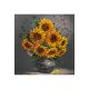 Mini Bead embroidery kit Homely sunflowers