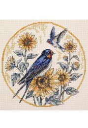 Cross-stitch kits The melody of swallows