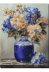 Main Bead Embroidery Kit Hydrangeas in Porcelain
