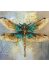 Mini Bead embroidery kit Emerald wings