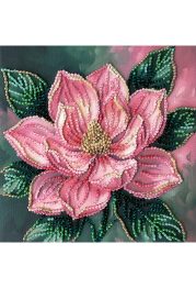 Mini Bead embroidery kit Petal Kiss