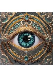Mini Bead embroidery kit Gaze Alchemy