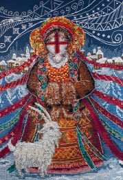 Cross-stitch kits Winter motanka doll