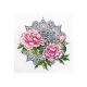 Cross Stitch Kit "Lace peonies"