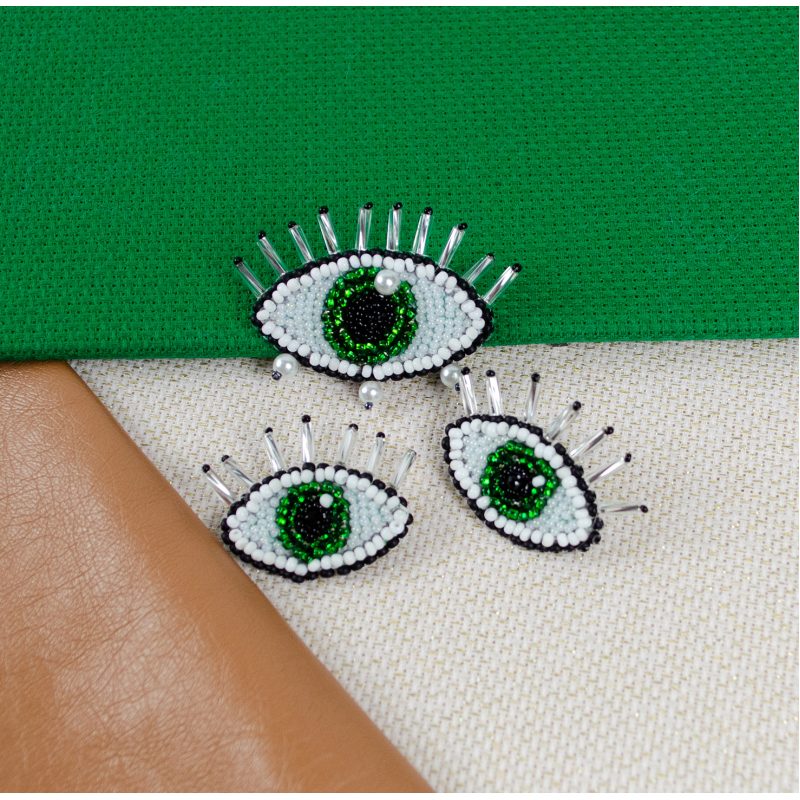 Decoration Emerald gaze