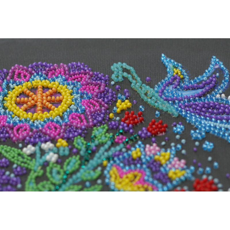 Main Bead Embroidery Kit Cup of happiness