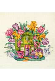 Cross-stitch kits Berry cupcakes