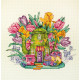 Cross-stitch kits Berry cupcakes