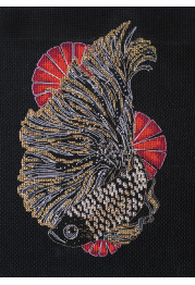 Cross-stitch kits Black oranda
