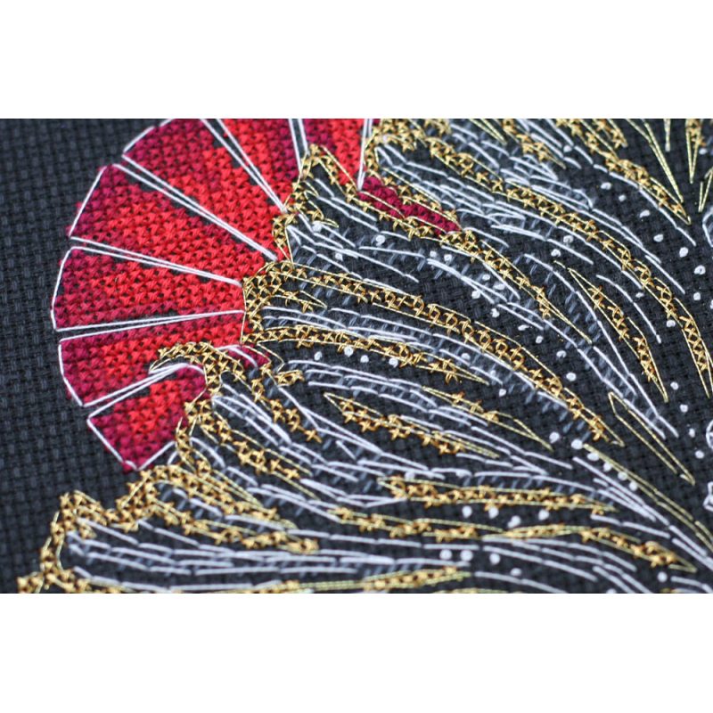 Cross-stitch kits Black oranda