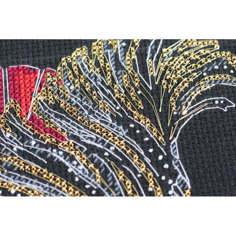 Cross-stitch kits Black oranda