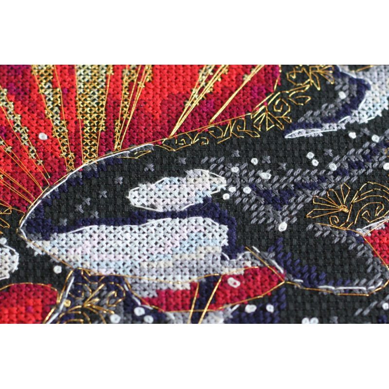 Cross-stitch kits Killer whales