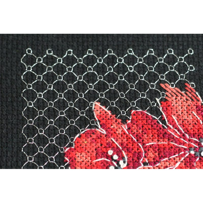 Cross-stitch kits Poppies