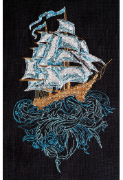 Cross-stitch kits Sailboat