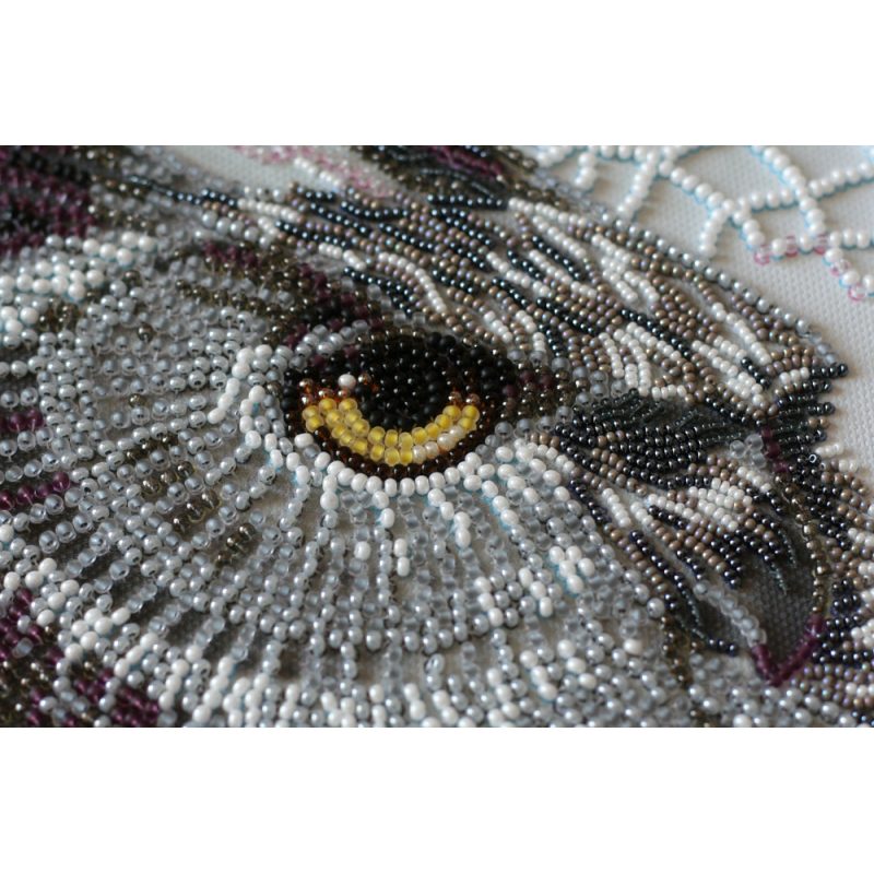Main Bead Embroidery Kit Garnet totem