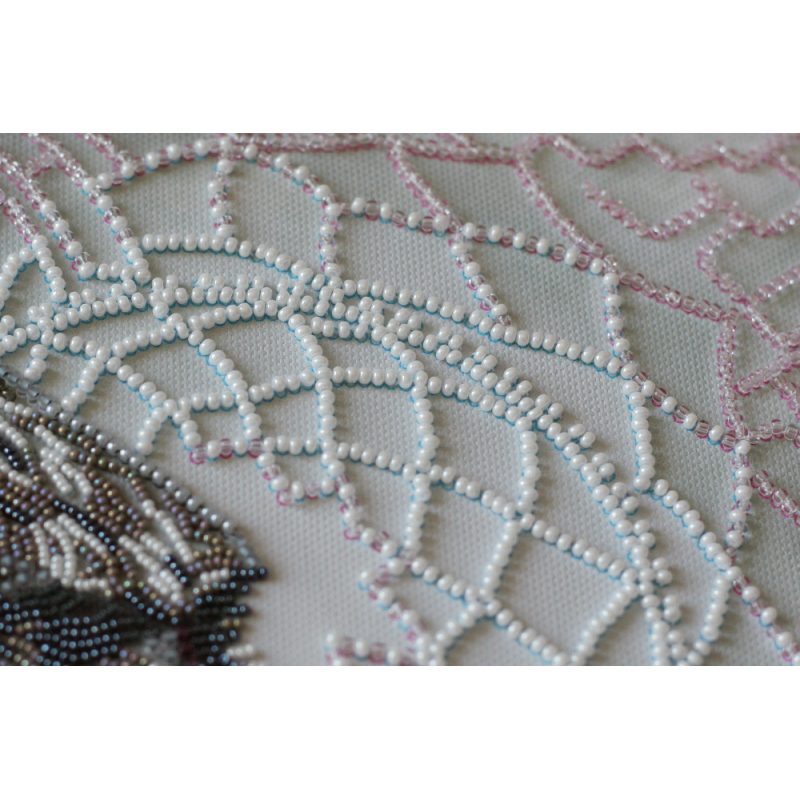 Main Bead Embroidery Kit Garnet totem