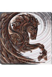 Main Bead Embroidery Kit Black Pegasus