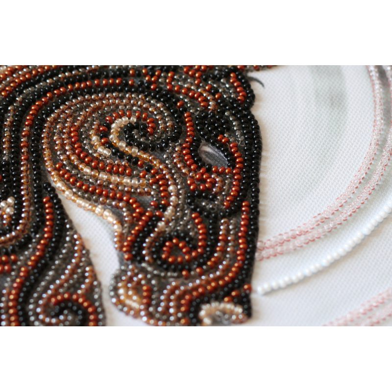 Main Bead Embroidery Kit Black Pegasus