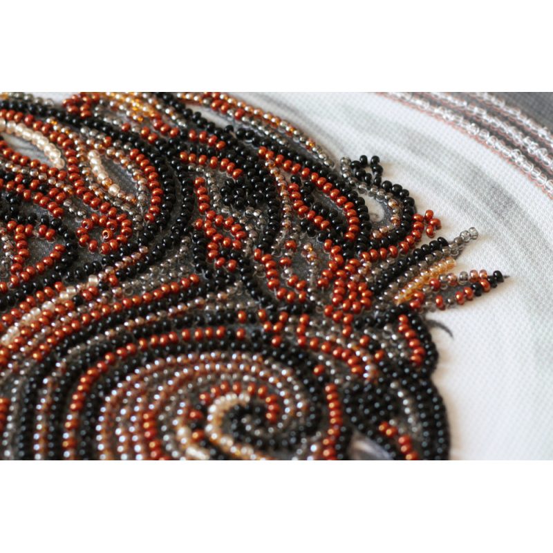 Main Bead Embroidery Kit Black Pegasus