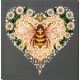 Main Bead Embroidery Kit Honey plant