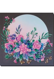 Main Bead Embroidery Kit Moon flowers