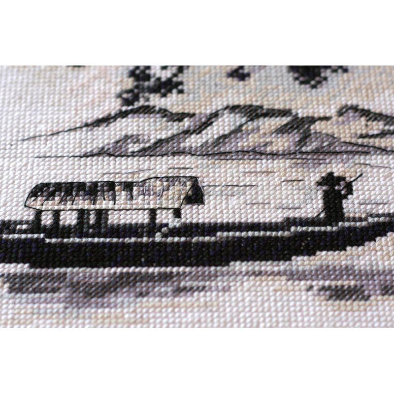 Cross-stitch kits In the rays of the sunset