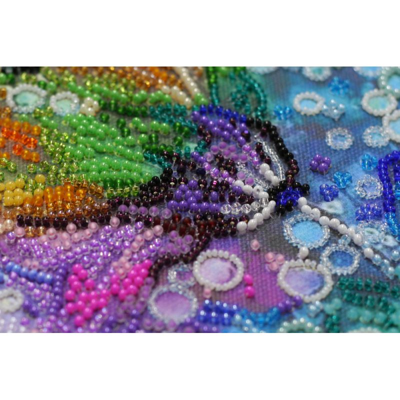 Main Bead Embroidery Kit Rainbow heart