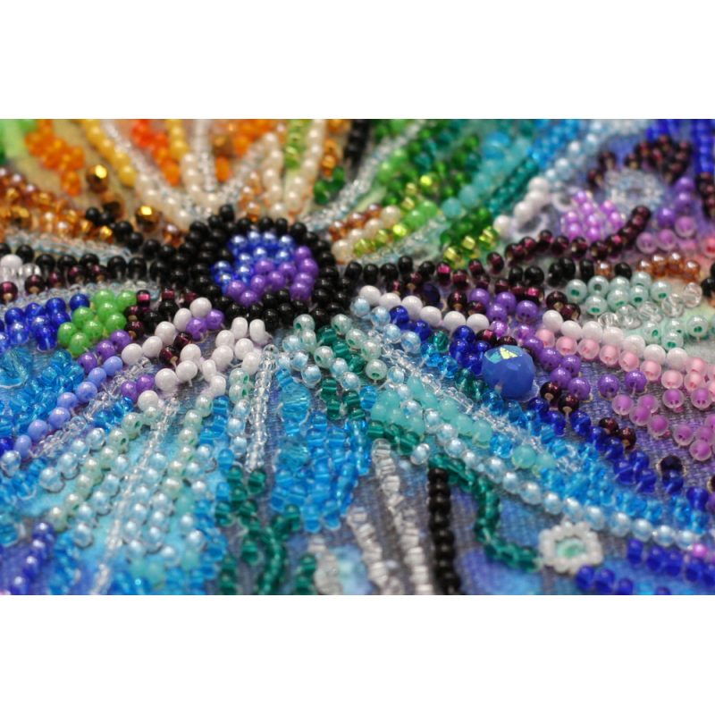 Main Bead Embroidery Kit Rainbow heart