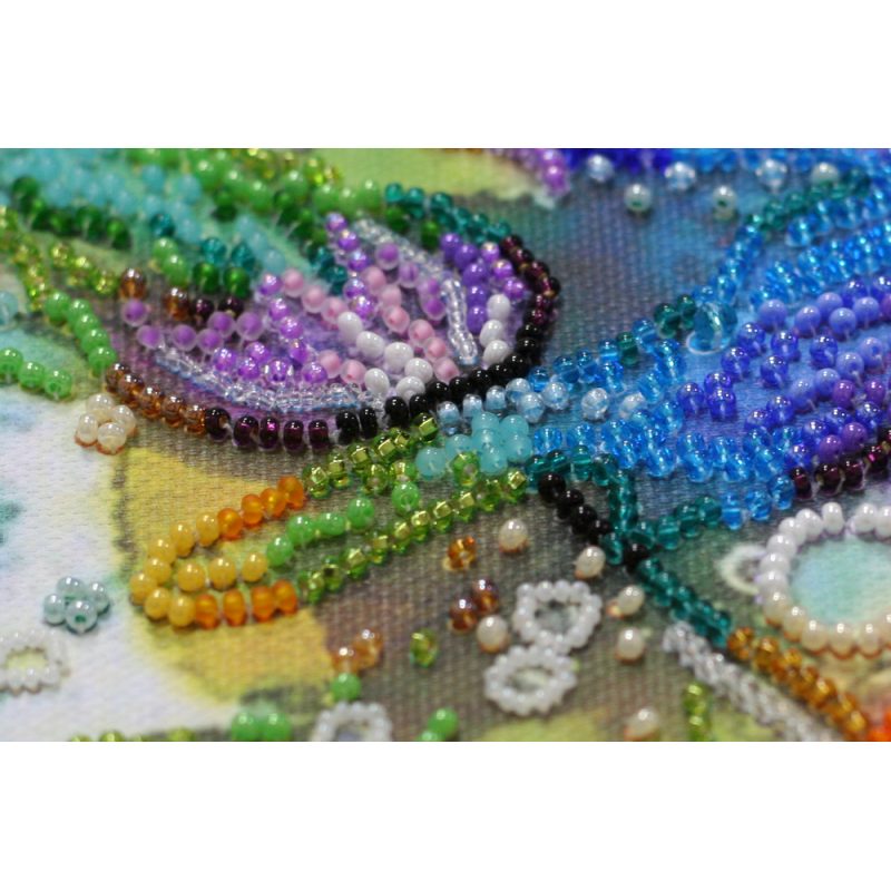 Main Bead Embroidery Kit Rainbow heart