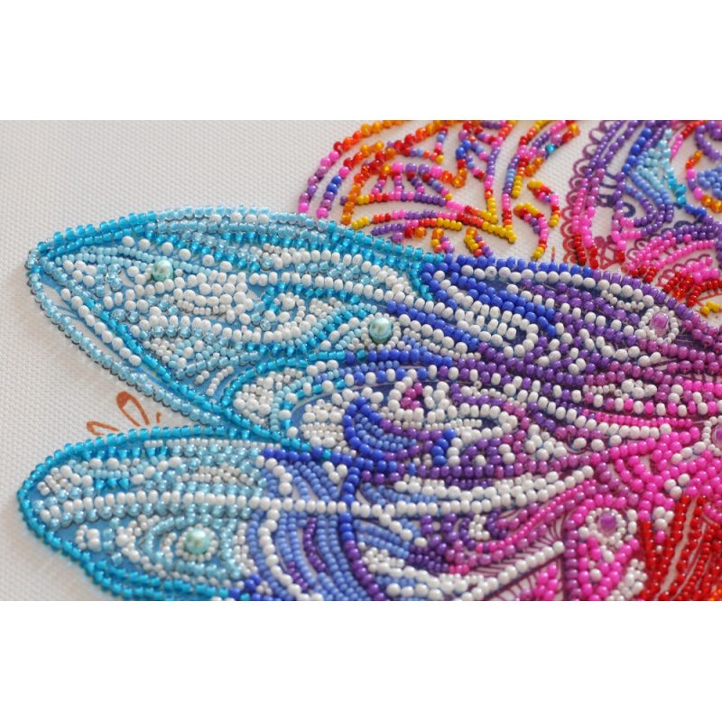 Main Bead Embroidery Kit Cascades of pearl