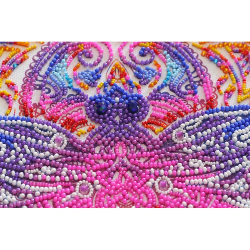 Main Bead Embroidery Kit Cascades of pearl
