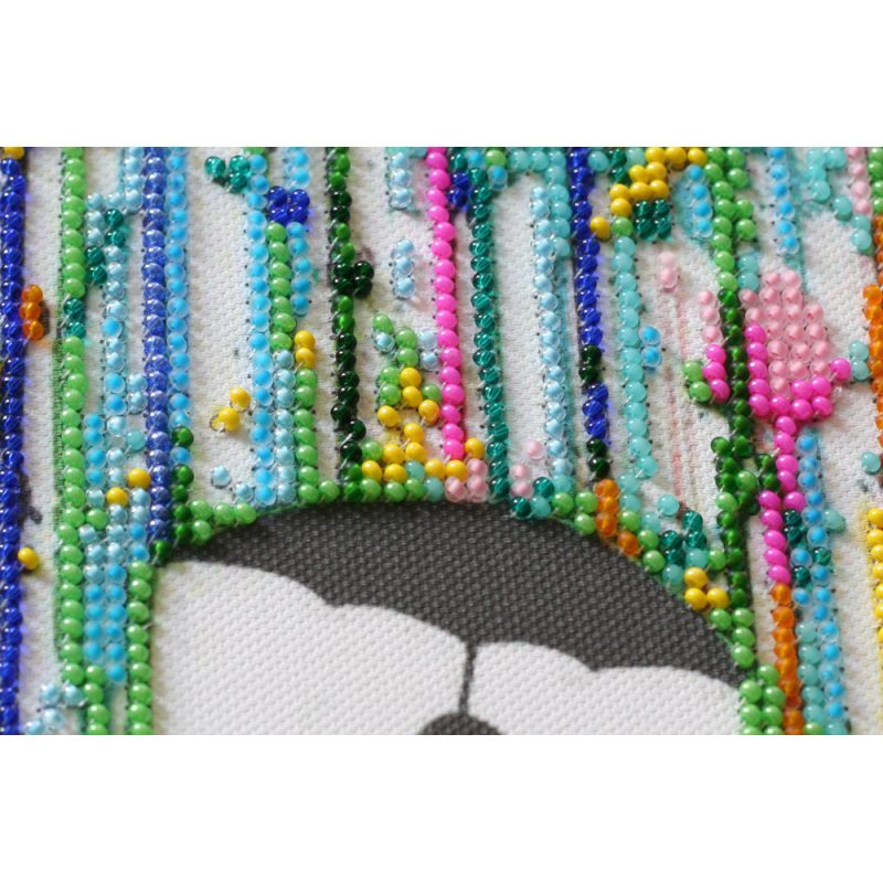 Main Bead Embroidery Kit Rain for lovers