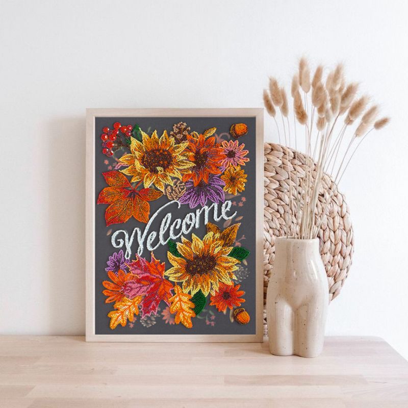 Main Bead Embroidery Kit Welcoming autumn