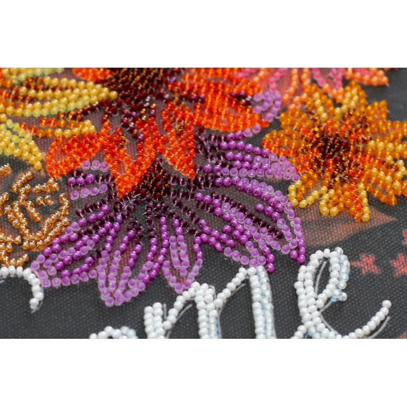 Main Bead Embroidery Kit Welcoming autumn