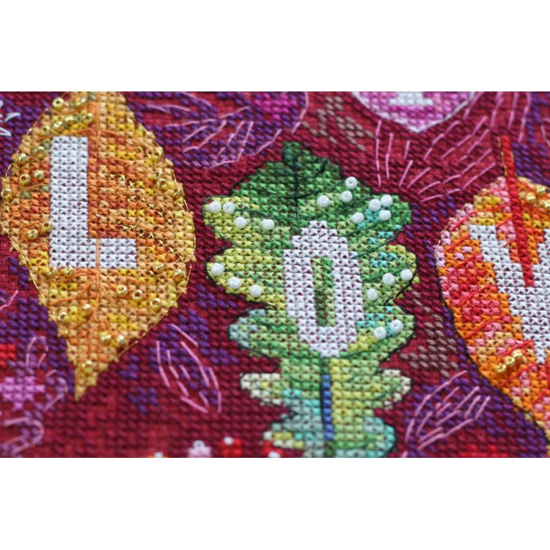 Cross-stitch kits Colorful autumn