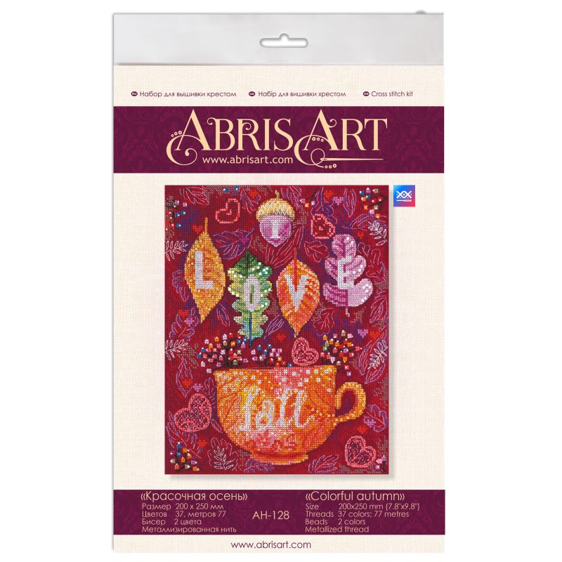 Cross-stitch kits Colorful autumn