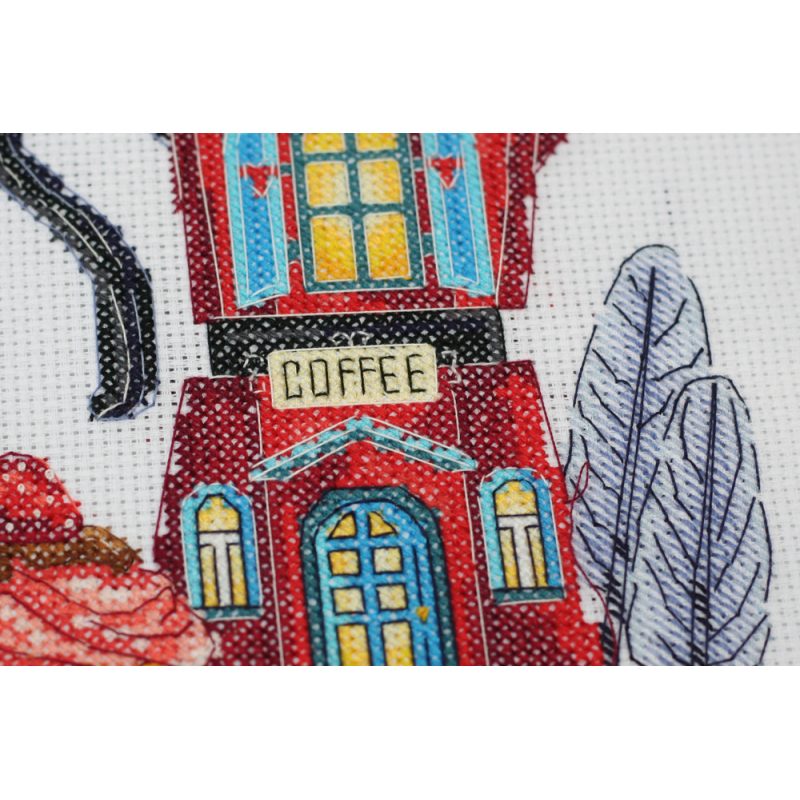 Cross-stitch kits Coffee house