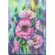 Main Bead Embroidery Kit Delicate poppies